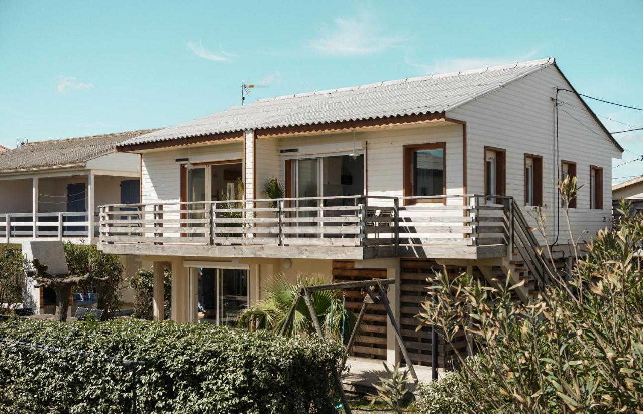 Le Chalet Du Papa Gruissan Exteriör bild